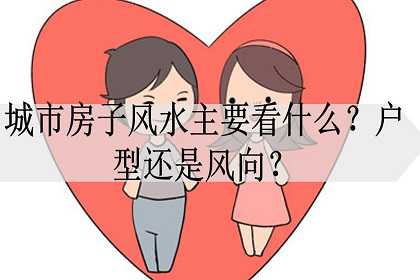 城市房子风水主要看什么？户型还是风向？