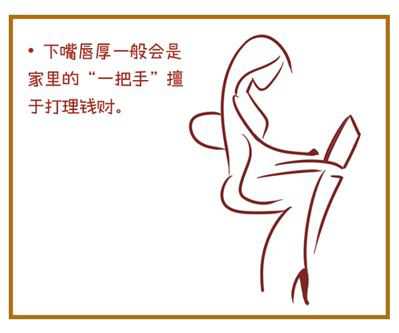 下嘴唇厚的女人面相代表什么